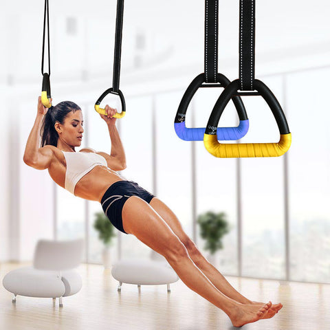 Multifunctional suspension training ring